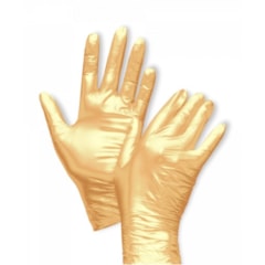 GOLD Nitrile Gloves - 100 Units