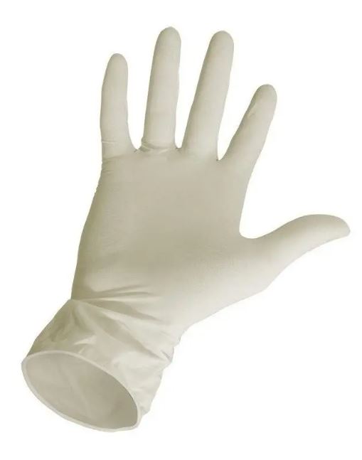 Luvas Latex Descartáveis S/ Pó