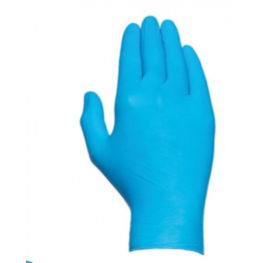Luvas Nitrilo Azul Descartáveis S/ Pó