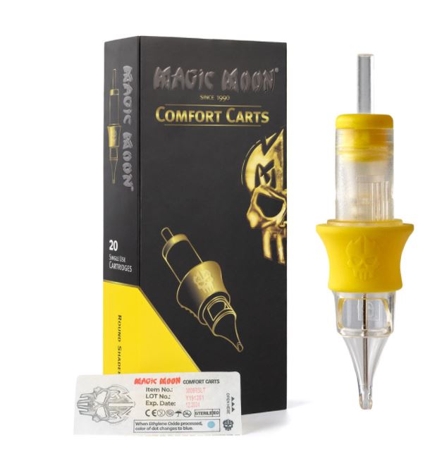 Agulhas Cartucho Comfort 0,35 Round Shader Long Taper - 20 und