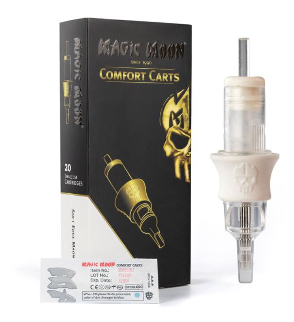 Agulhas Cartucho Comfort 0,35 Soft Edge Magnum Long Taper - 20 und