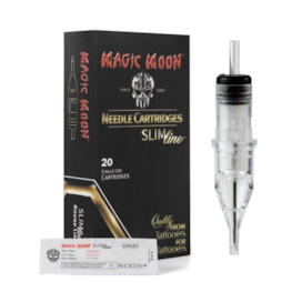 Agulhas Cartucho Slim 0,25 Round Liner Long Taper – 20 und