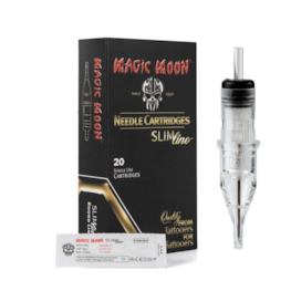Agulhas Cartucho Slim 0,30 Round Liner Long Taper – 20 und