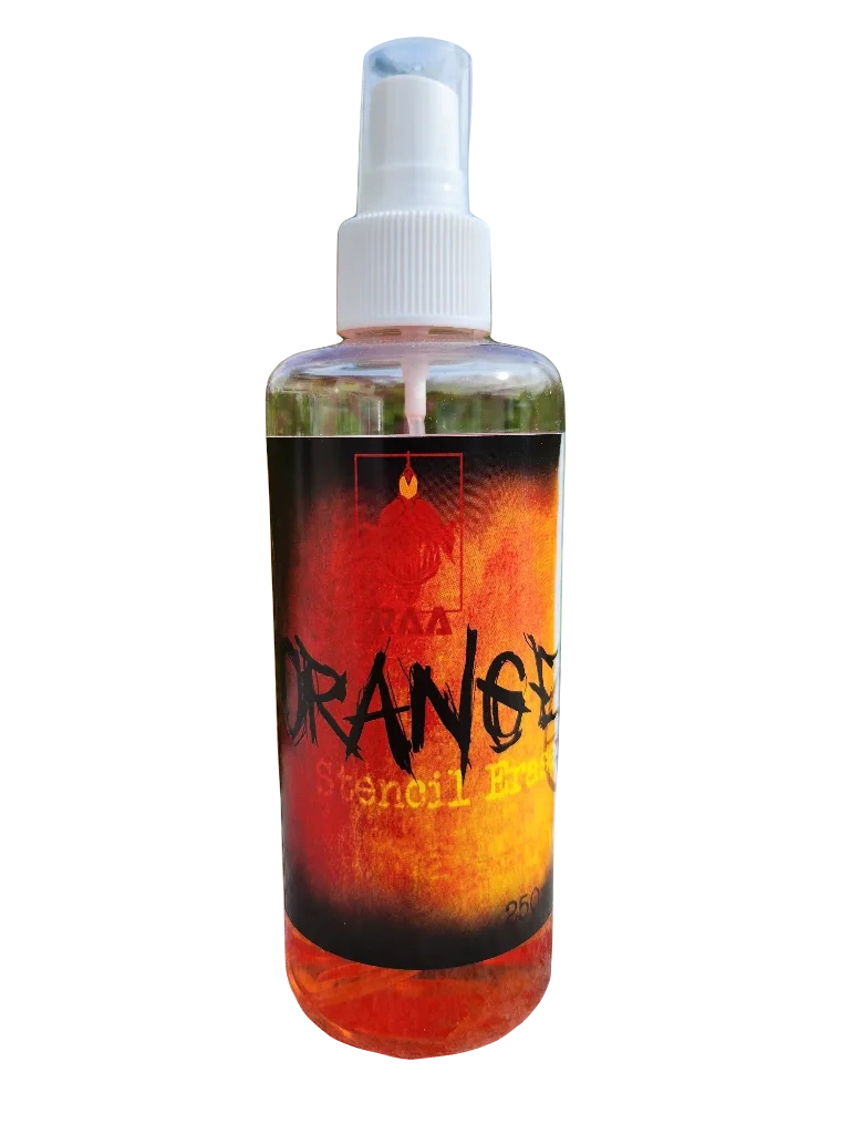 Orange Stencil Eraser 