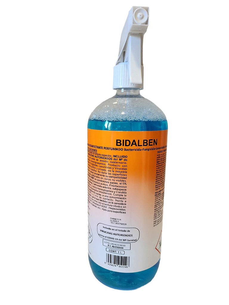 Limpador Desinfetante Perfumado - Bactericida / Fungicida / Virucida 