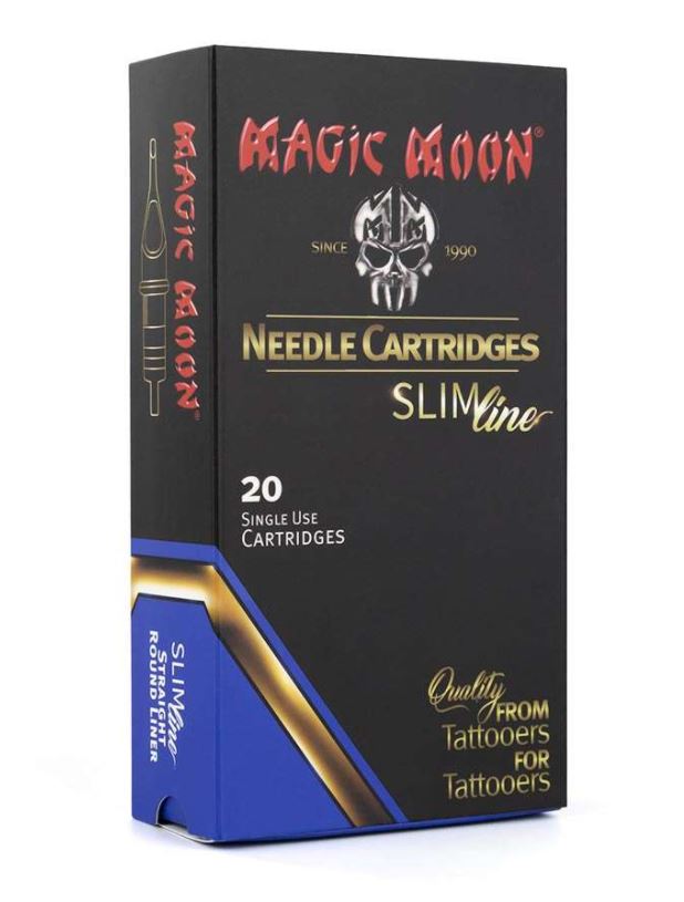 Agulhas de Cartucho Slim 0,35 Straight Round Liner