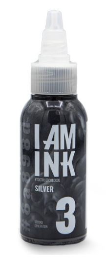 "I AM INK-Second Generation 3 Silver-50ml"