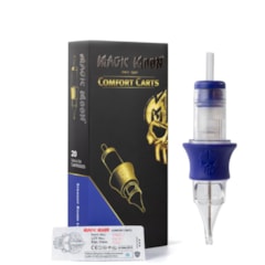Comfort Cartridges 0,35 Straight Round Liner Long Taper - 20 Und