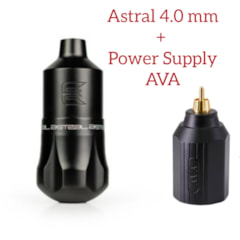 Equaliser Astral Pen Black 4.0 mm + Power Supply AVA W7