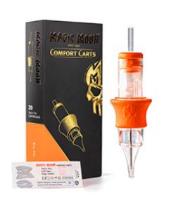 Agujas de cartucho Comfort 0.25 Bug Pin Round Liner - 20 piezas