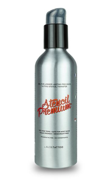 GEL STENCIL PREMIUM ALOE TATTOO 220 mL.