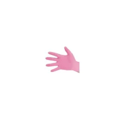 Luvas Nitrilo Rosa - 100 und