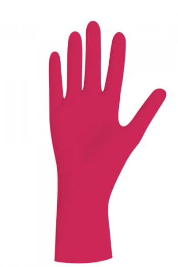 Guantes Nitrilo ROJO - 100 Unidades