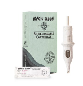  Biodegradable Cartridges 0.25mm Round Liner Long Taper - 20 und