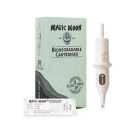  Biodegradable Cartridges 0.25mm Round Liner Long Taper - 20 und
