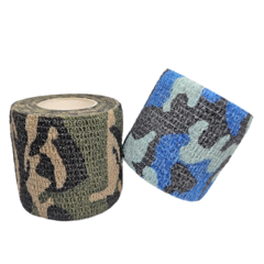 Gomas Elásticas Camuflaje Azul