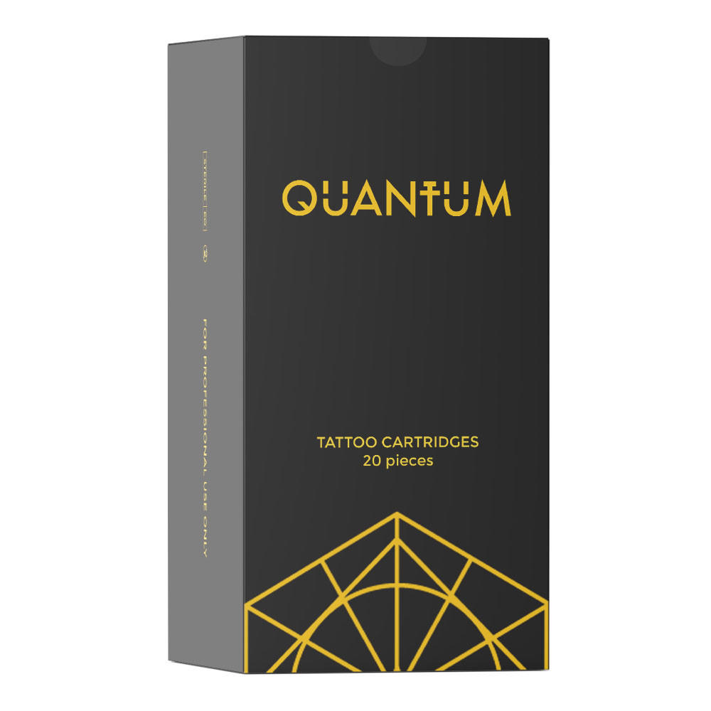 Quantum Tattoo Cartridges - Round Liners 0,25 MM - Box of 20