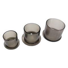  Ink Cups Black Clear