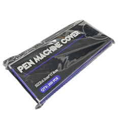 Pen Machine Cover Black Blue Plus 6,5cm x 17,8cm - 200 und