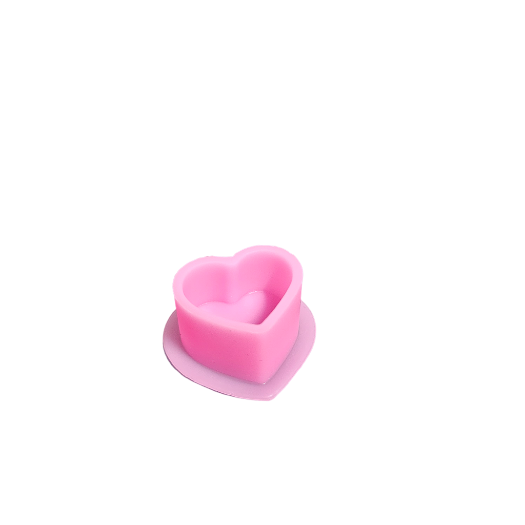 Ink Cups Silicone Pink Heart