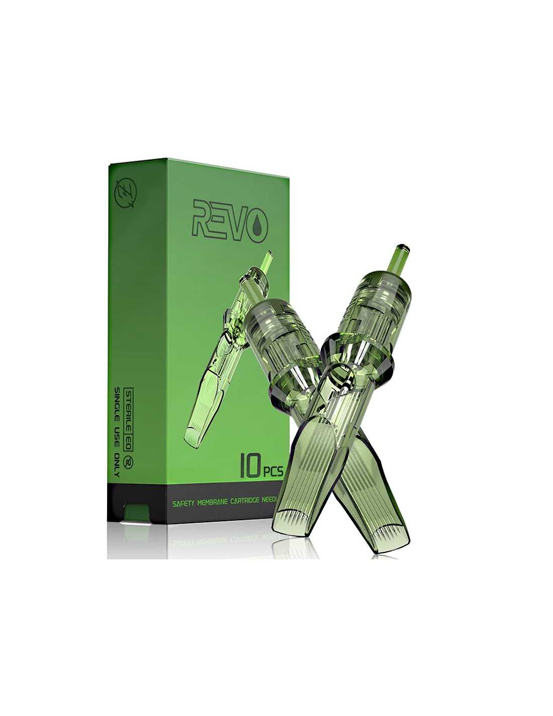 EZ REVO NEEDLES ROUND LINER 0,30MM LONG TAPER -10 UNDS