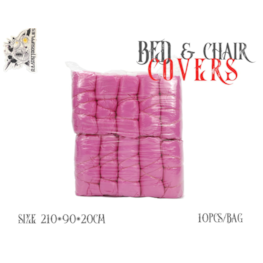 Capas Descartáveis Ajustáveis Rosa 10 Und