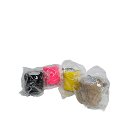 Bandas Elásticas Mix 4 Cores 5cmx4.5 Mts - 24 Und