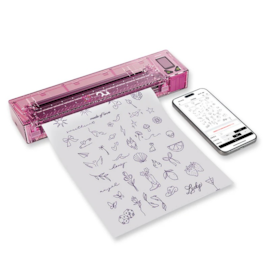 FURY Wireless Tattoo Transfer Stencil Printer Edition Pink