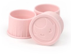 Caps de Silicone P ( 500 und ) Rosa