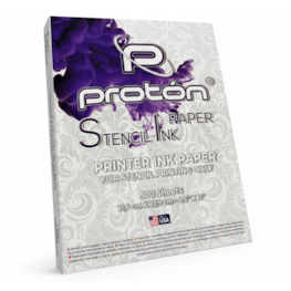 Proton Stencil Ink Paper – Papel para Impressora  de Stencil – 500 Folhas