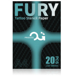 FURY Tattoo Stencil Transfer Paper 20 Unts
