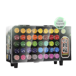 Color Pigment Mixer - The Top Three Rows are Rotable
