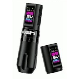 Kush Pen Machine - Ajustable Stroke 2.4 - 4.2 mm - 2 batteries